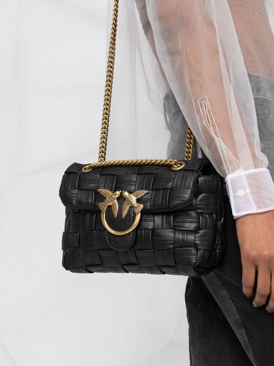 Сумка MINI LOVE BAG PUFF WAVE – black