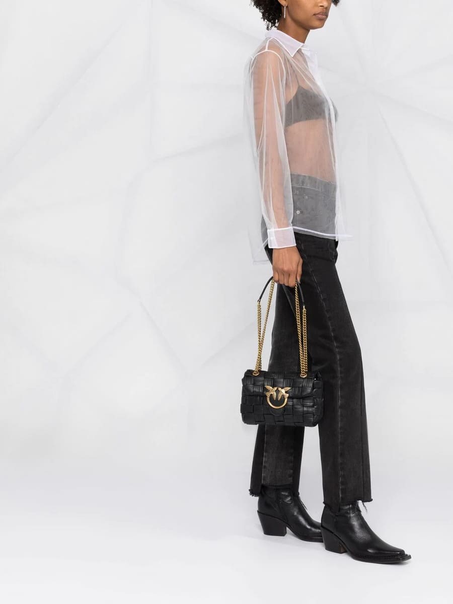 Сумка MINI LOVE BAG PUFF WAVE – black
