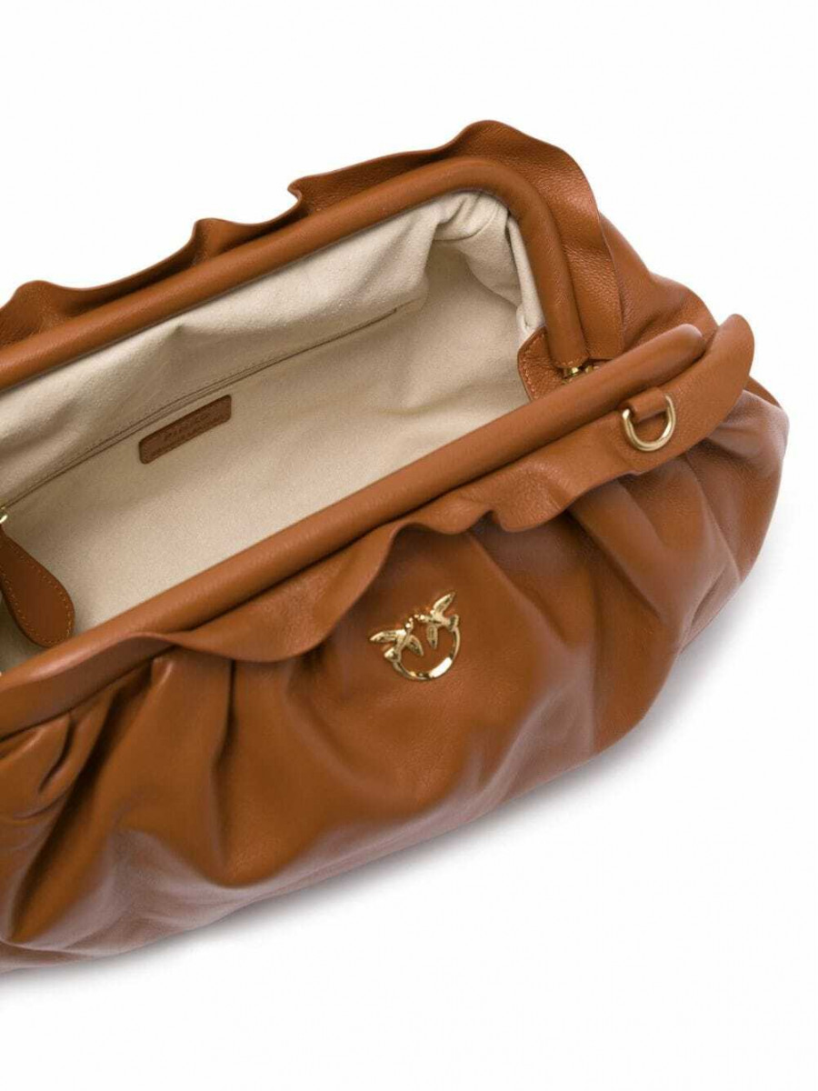 Сумка CHAIN CLUTCH BAG FRAIMED – candied ginger