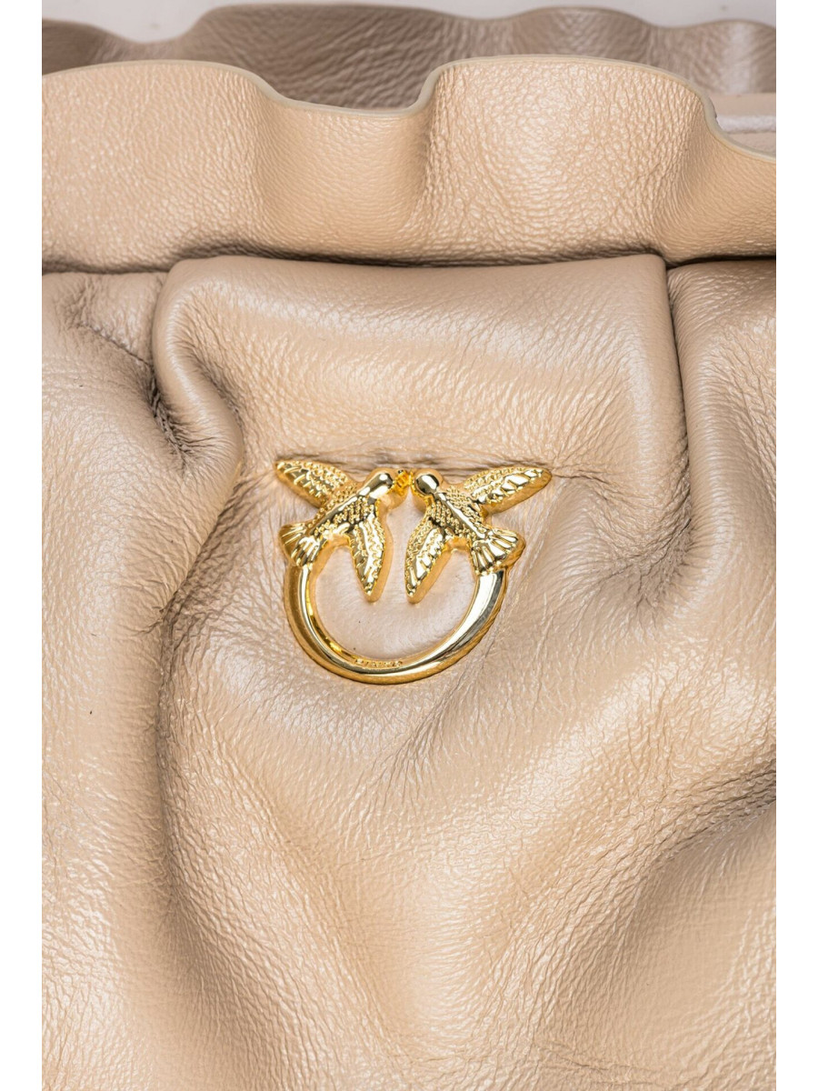 Клатч CHAIN CLUTCH BAG FRAIMED BEIGE — cuban sand