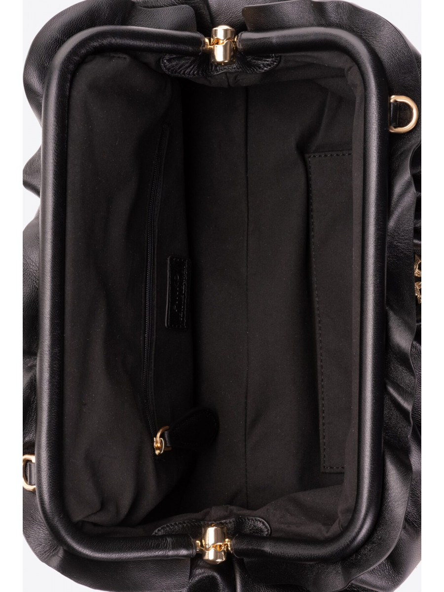 Клатч CHAIN CLUTCH BAG FRAIMED LIMOUSINE — black