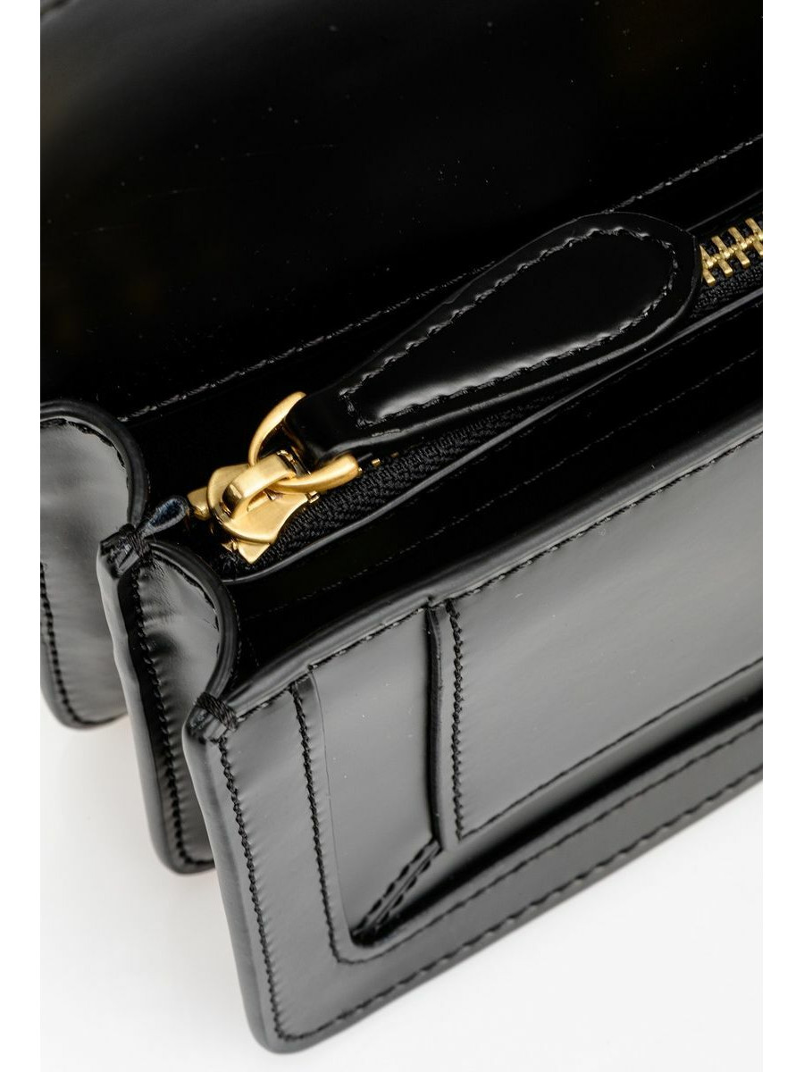 Сумка CLASSIC DOUBLE P BAG ICON — black