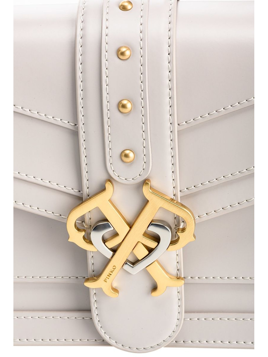 Сумка CLASSIC DOUBLE P BAG ICON CLASSIQUE — creme