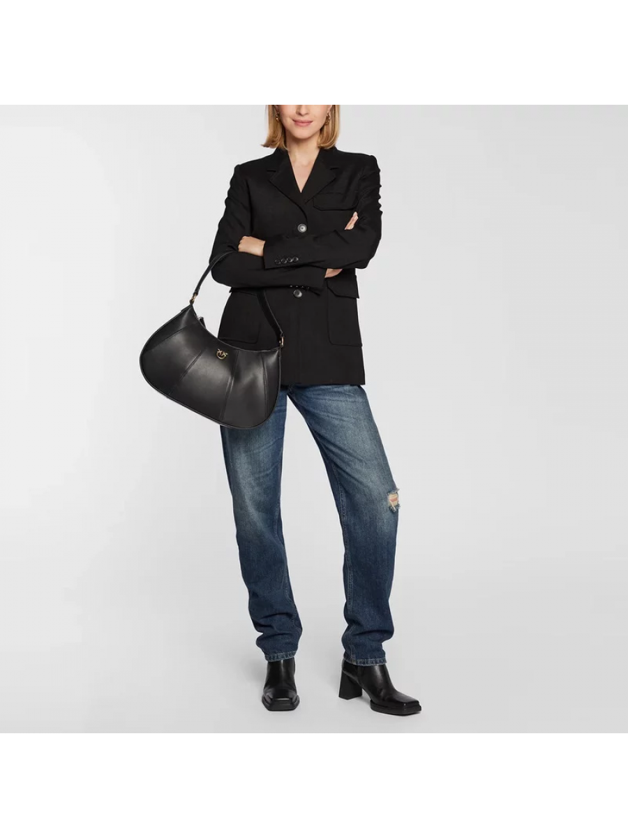 Сумка CLASSIC HALF MOON BAG SIMPLY – black