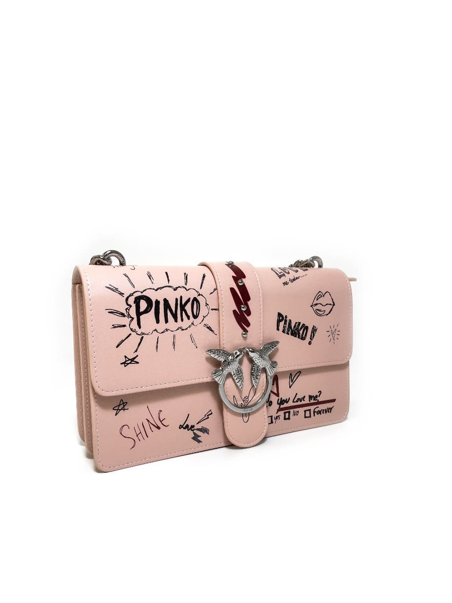 Сумка CLASSIC LOVE BAG GRAFFITI – pink