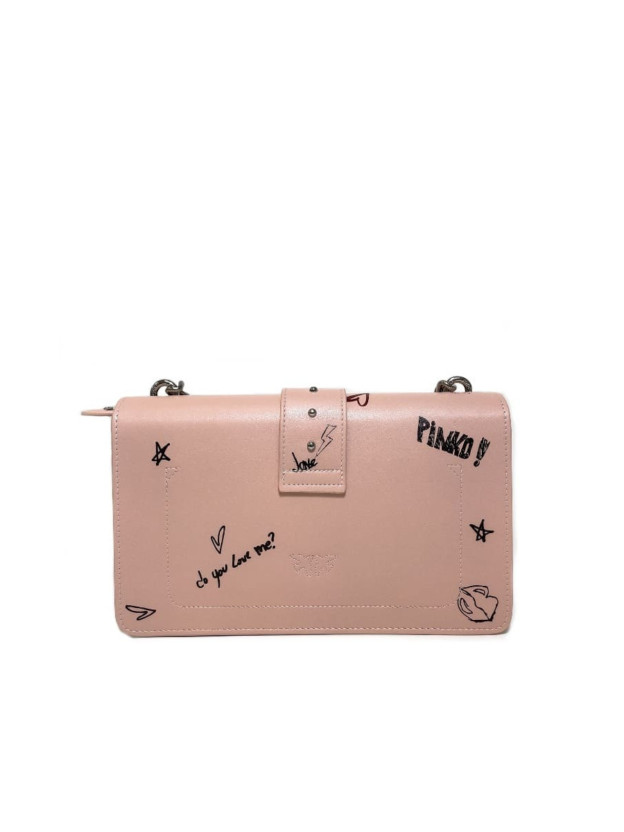 Сумка CLASSIC LOVE BAG GRAFFITI – pink