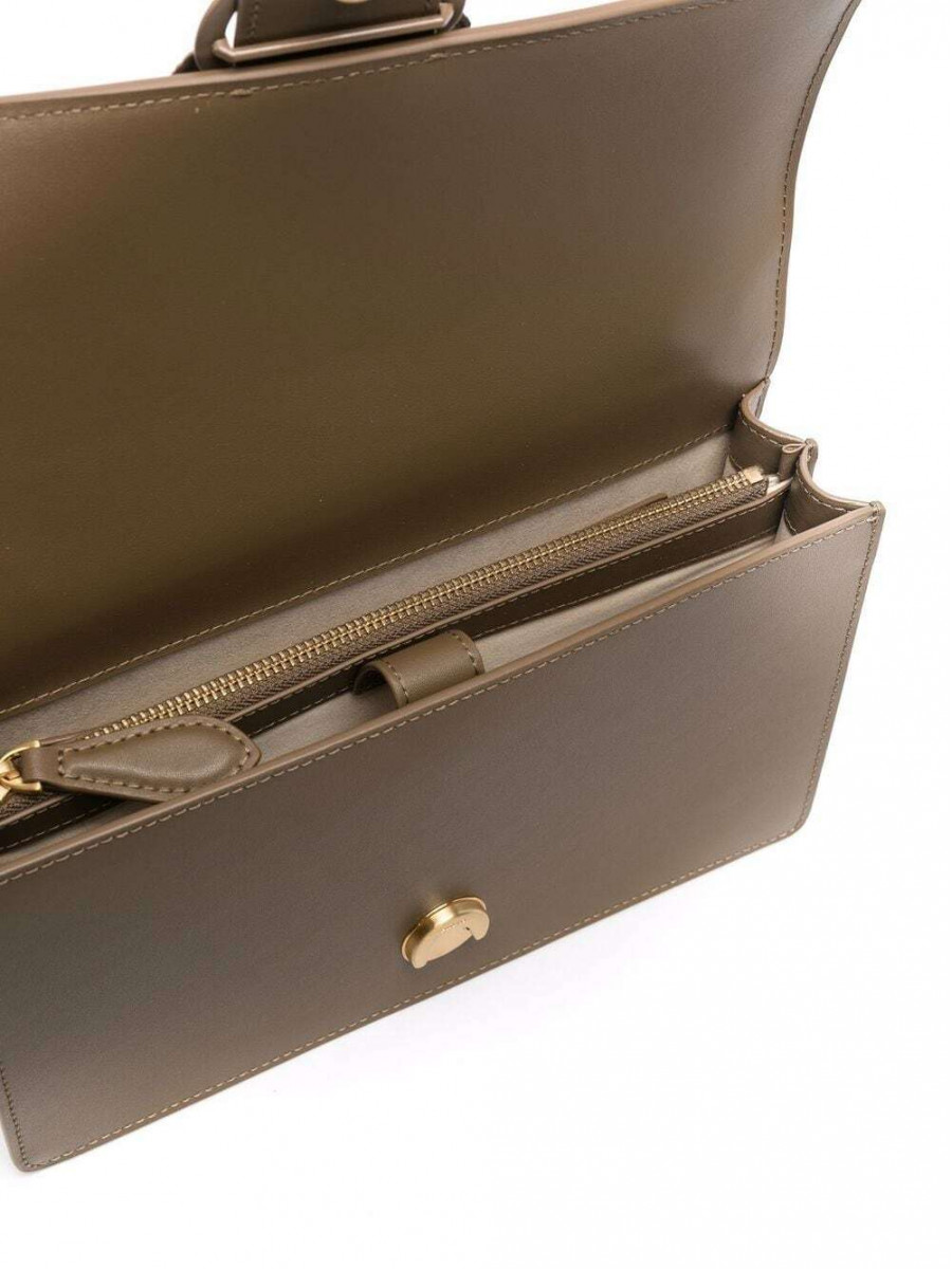 Сумка CLASSIC LOVE BAG ICON MAXI CHAIN – ashen walnut