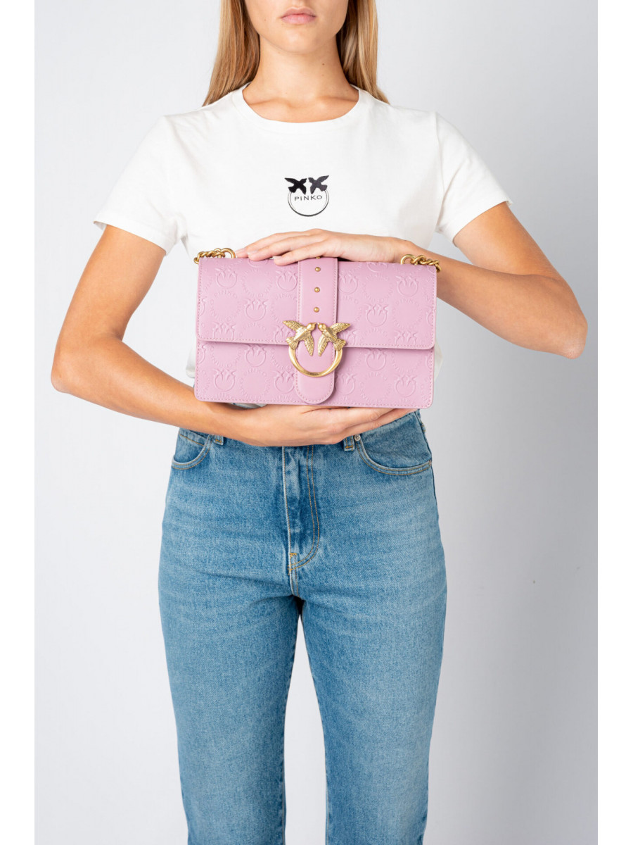 Сумка CLASSIC LOVE BAG ICON NEW MONOGRAM — pink
