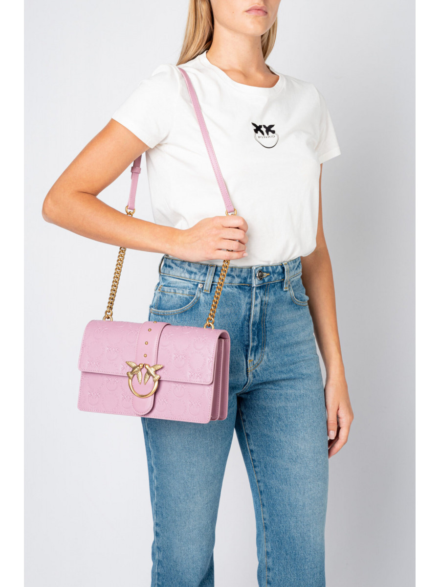 Сумка CLASSIC LOVE BAG ICON NEW MONOGRAM — pink