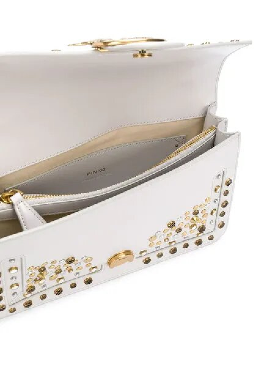 Сумка CLASSIC LOVE BAG ICON NEW STUDS — white