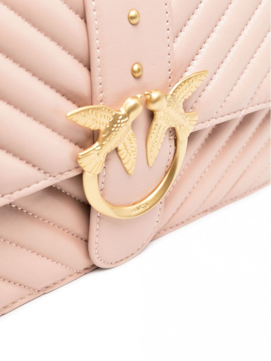 Сумка CLASSIC LOVE BAG ICON V QUILT – rose dust pink