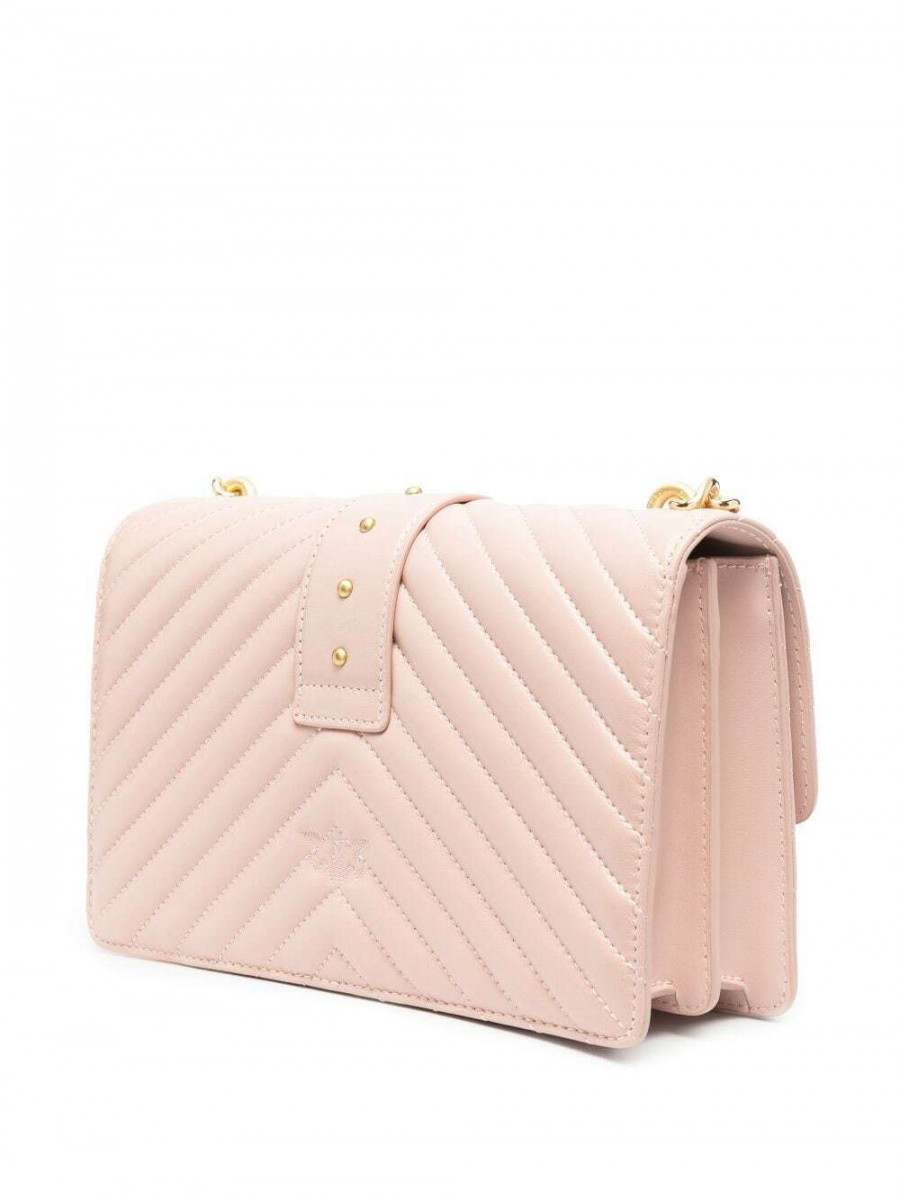 Сумка CLASSIC LOVE BAG ICON V QUILT – rose dust pink
