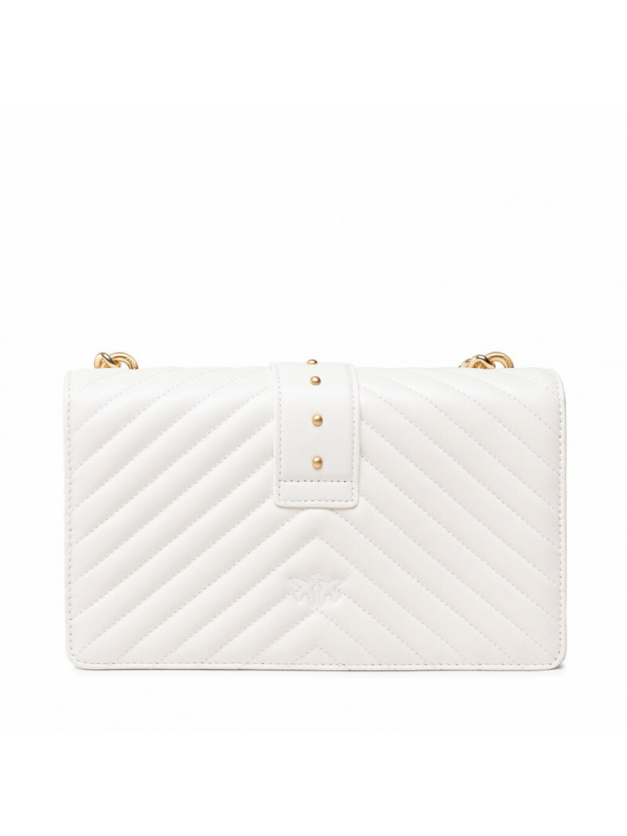 Сумка CLASSIC LOVE BAG ICON V QUILT – white