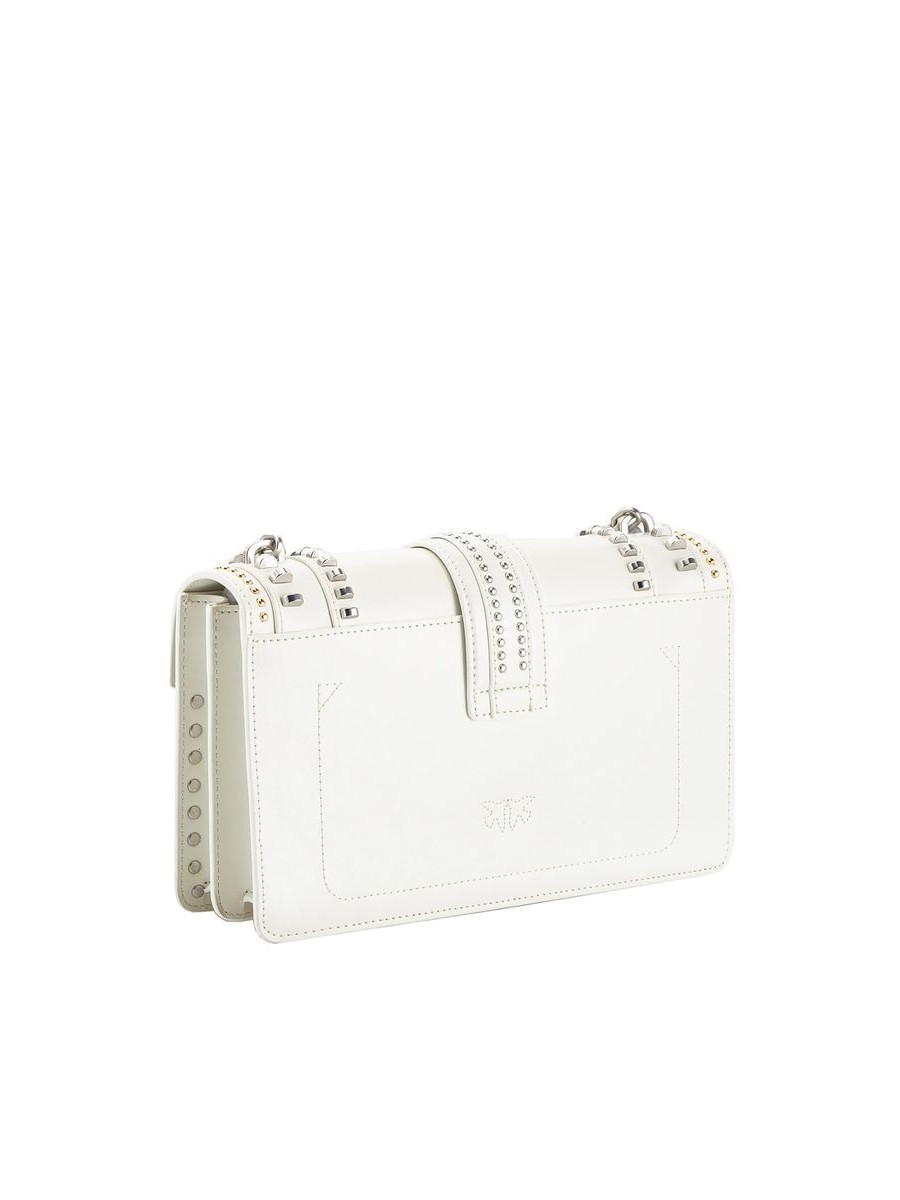 Сумка CLASSIC LOVE BAG MIX STUDS — white