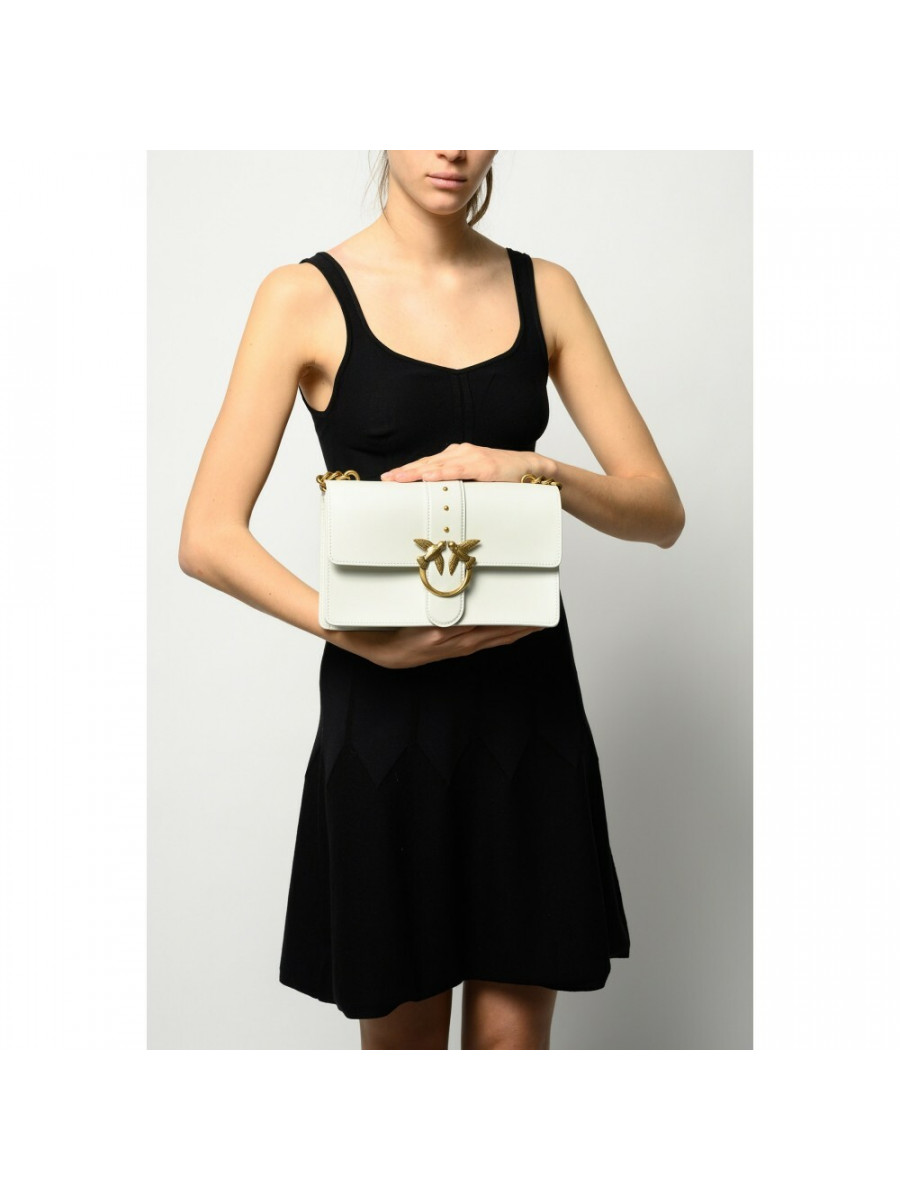 Сумка CLASSIC LOVE BAG SIMPLY – white gold