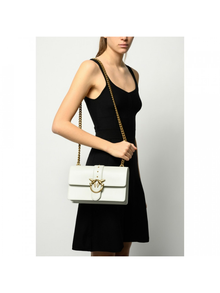 Сумка CLASSIC LOVE BAG SIMPLY – white gold