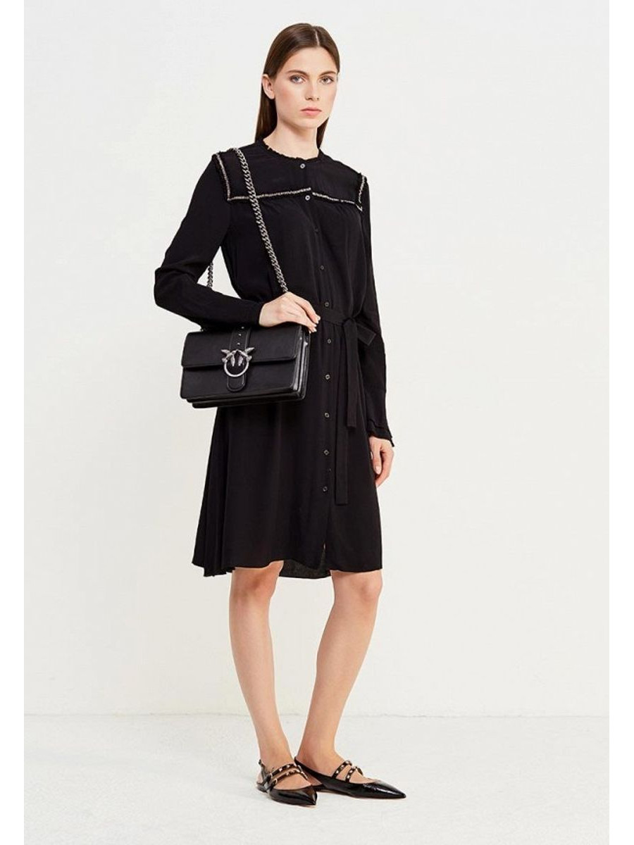 Сумка CLASSIC LOVE BAG SIMPLY SILVER — black