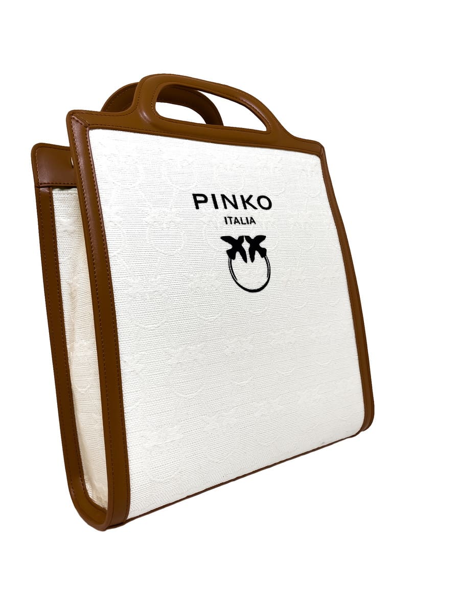 Сумка CLASSIC LOVE BIRDS TOTE BAG – brown