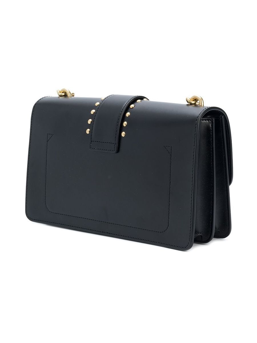 Сумка CLASSIC MOTIVATIONAL CHARM SHOULDER BAG — black