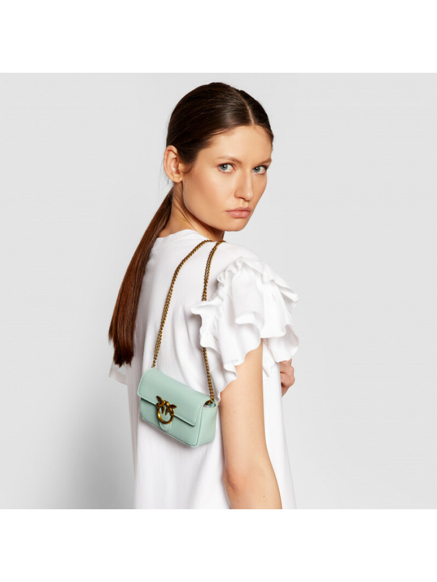Сумка LOGO-PLAQUE MINI BAG — mint