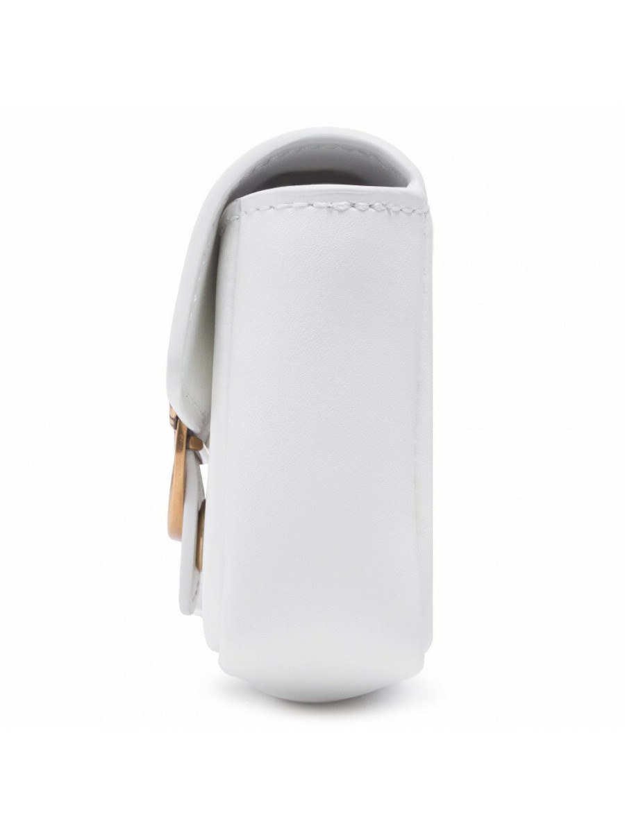 Сумка LOGO-PLAQUE MINI BAG — white
