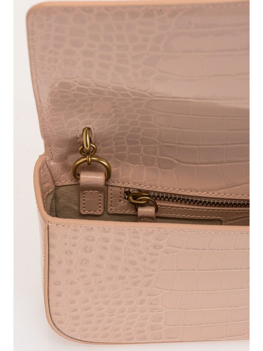 Сумка LOVE BAG CLICK BAGUETTE – dusty pink