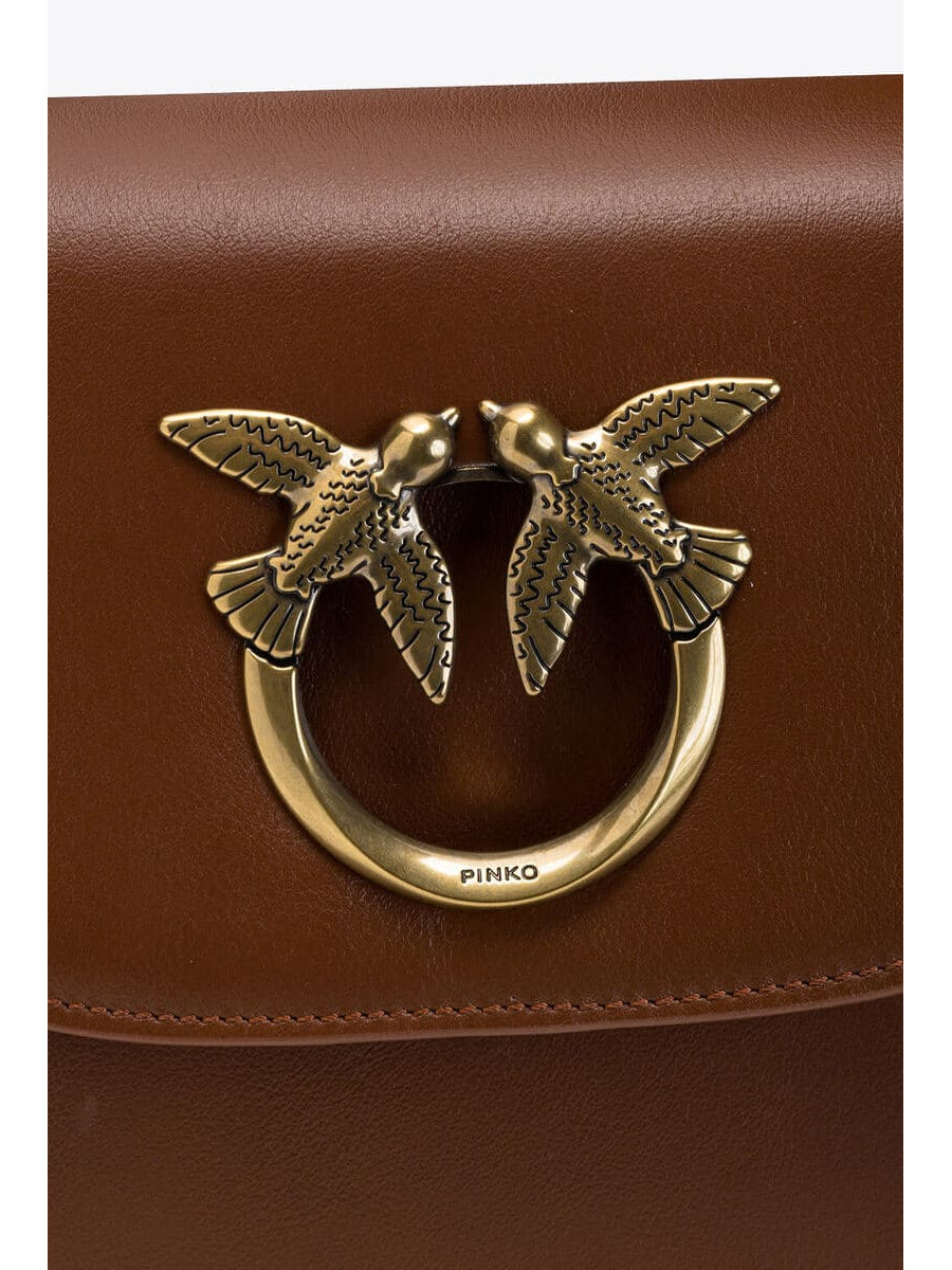 Сумка LOVE BAG CLICK TOP HANDLE – cognac