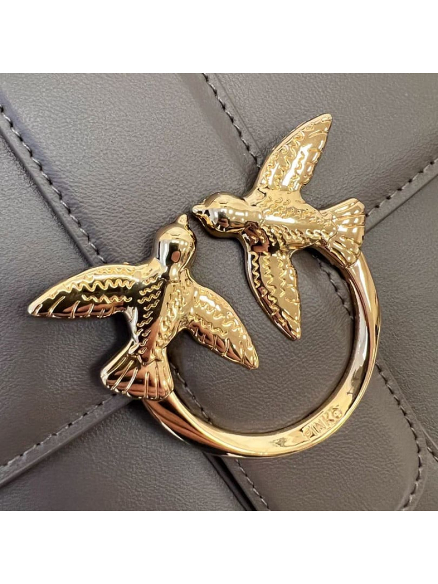 Сумка LOVE BAG SIMPLY TOP HANDLE – candied gold