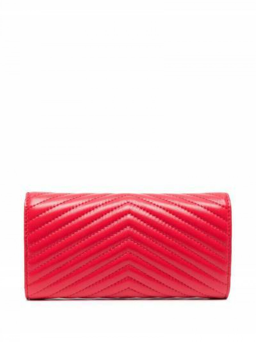 Кошелек LOVE BIRDS QUILTED WALLET — red