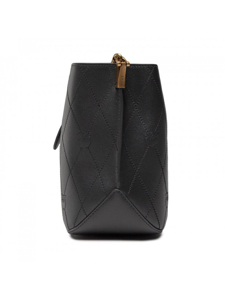Сумка LOVE BUCKET WAVE LOGO – black