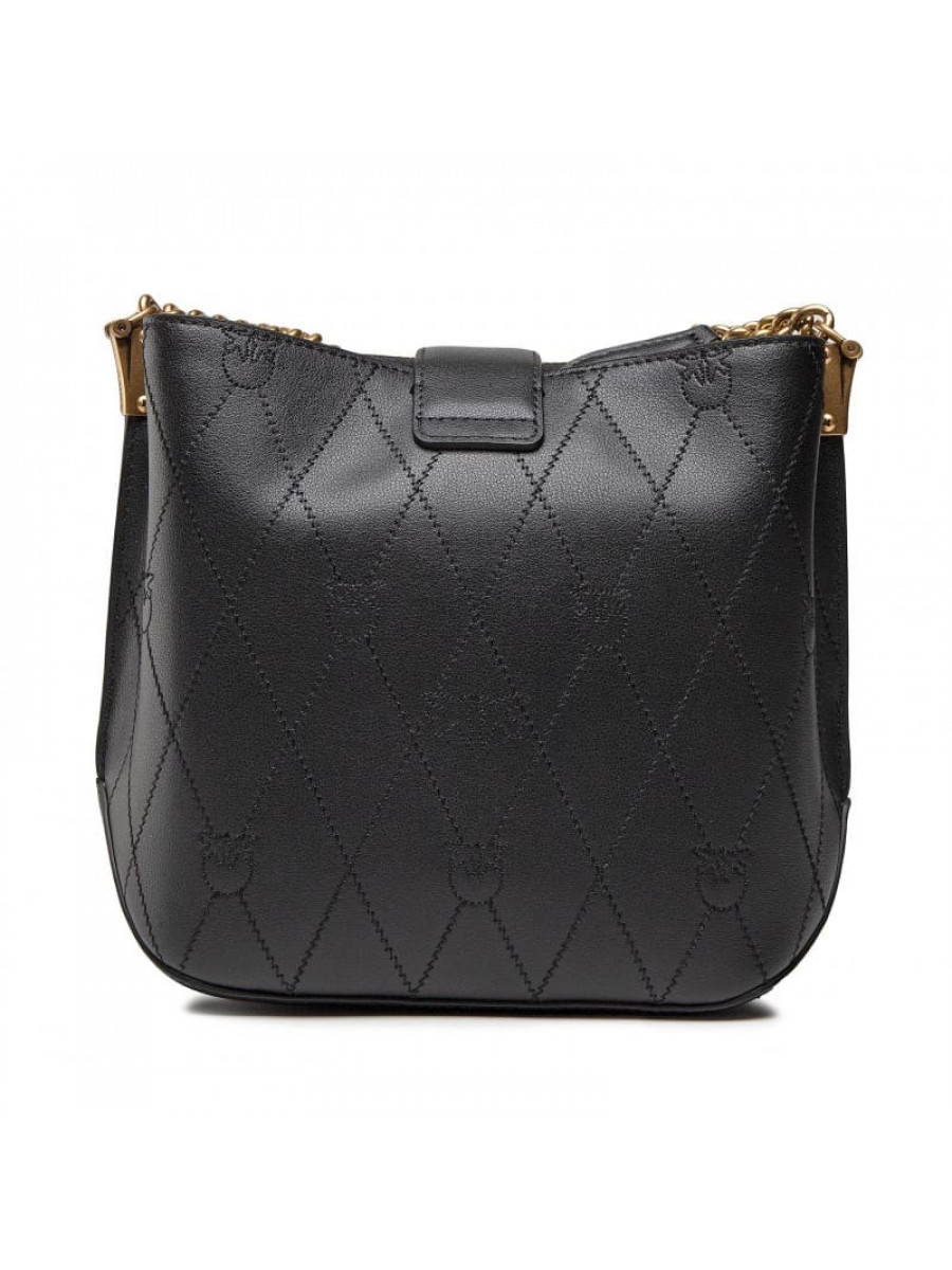 Сумка LOVE BUCKET WAVE LOGO – black
