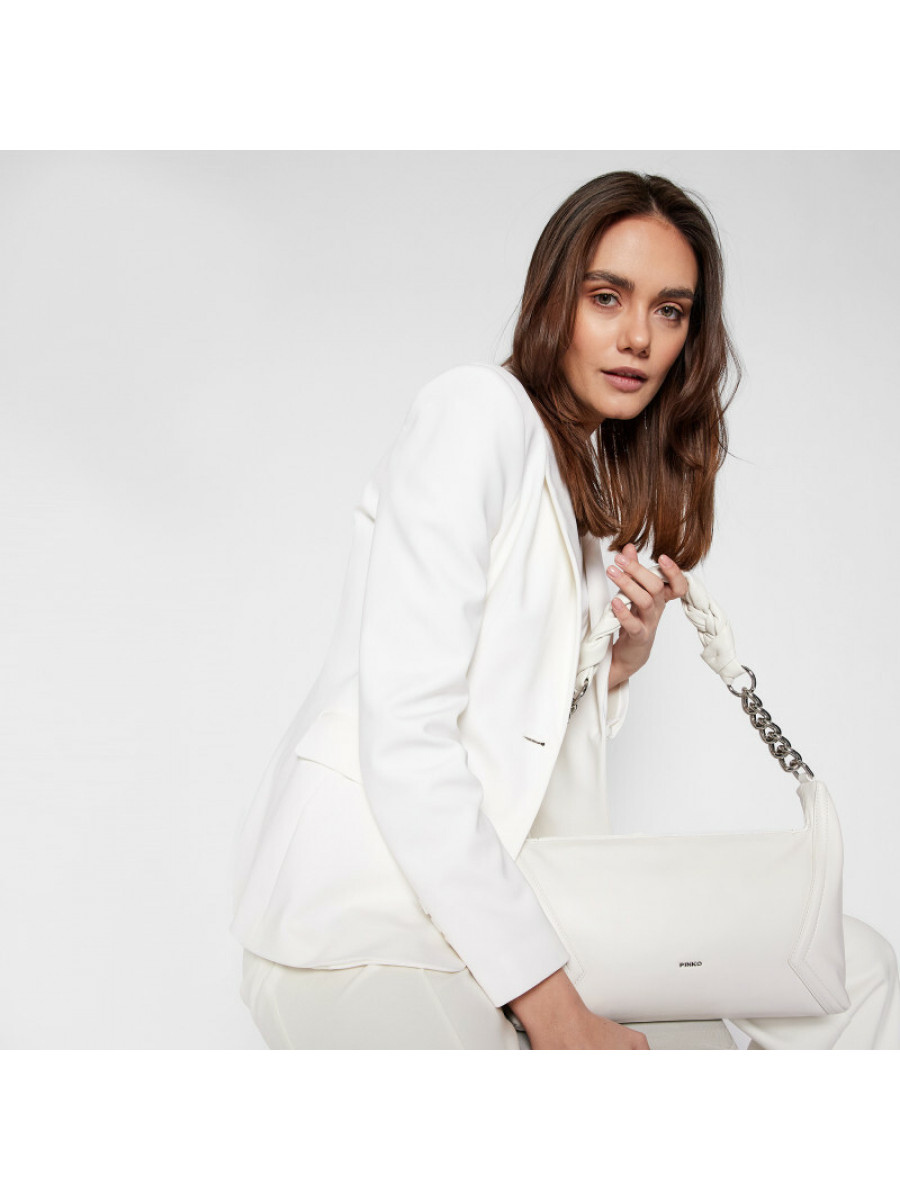Сумка MEDIUM HOBO SOFT KNOT — white