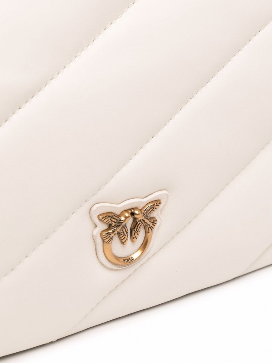 Сумка MEDIUM TWINS BAG MAXI QUILT – white