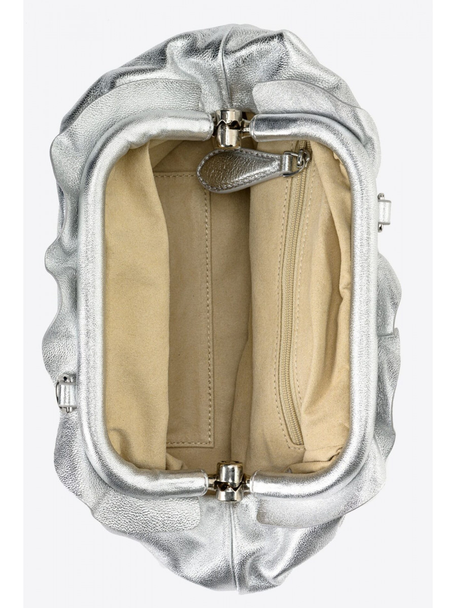 Сумка MINI CHAIN CLUTCH BAG FRAIMED — laminated