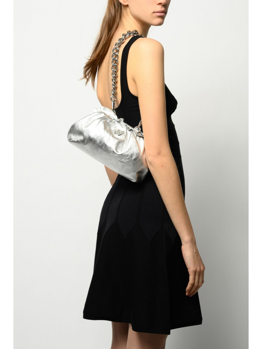 Сумка MINI CHAIN CLUTCH BAG FRAIMED — laminated