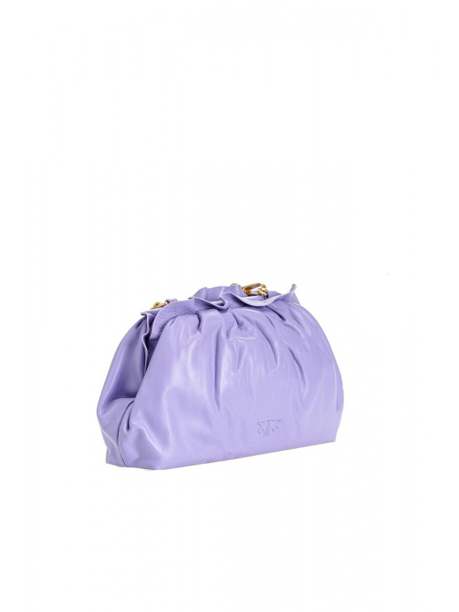 Сумка MINI CHAIN CLUTCH BAG FRAIMED — lilla