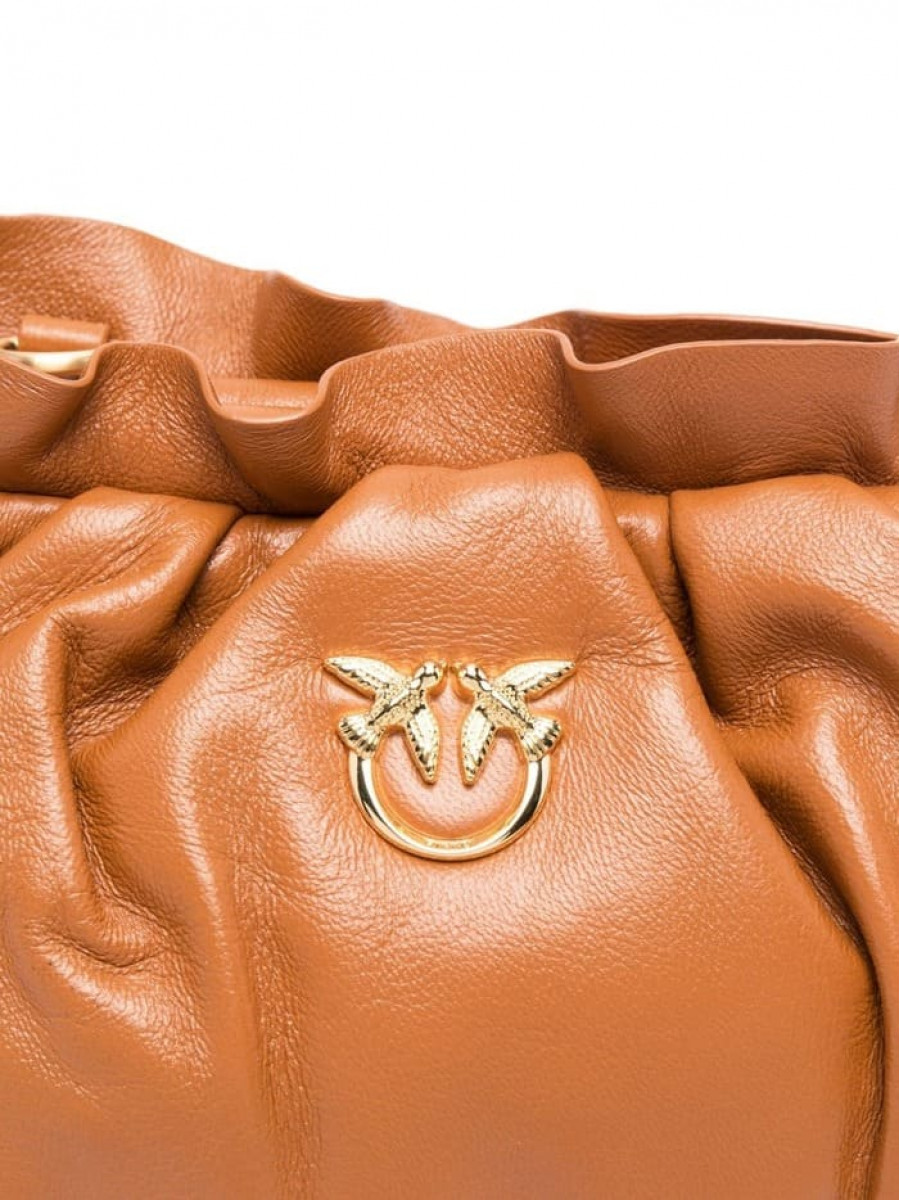 Сумка MINI CHAIN CLUTCH BAG FRAIMED – candied ginger