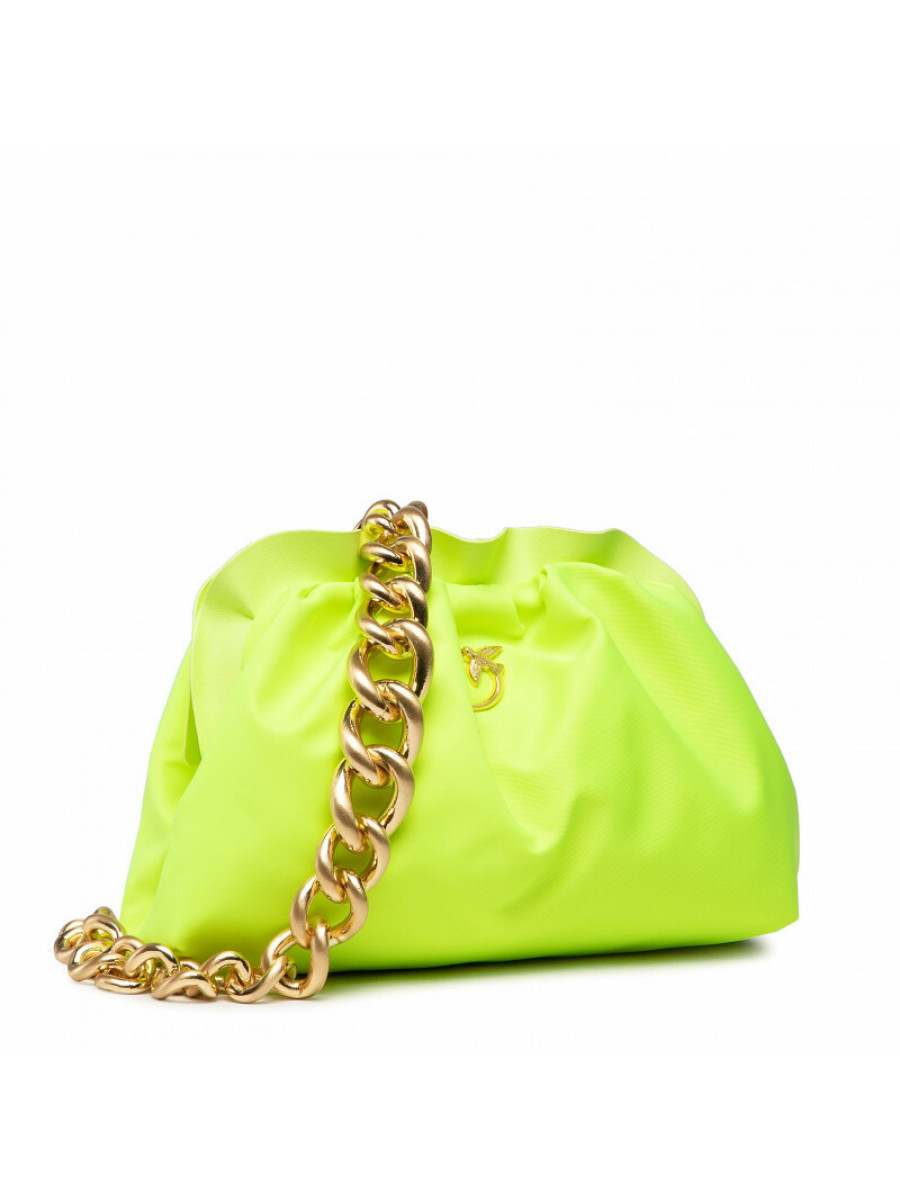 Сумка MINI CHAIN CLUTCH BAG FRAIMED – giallo