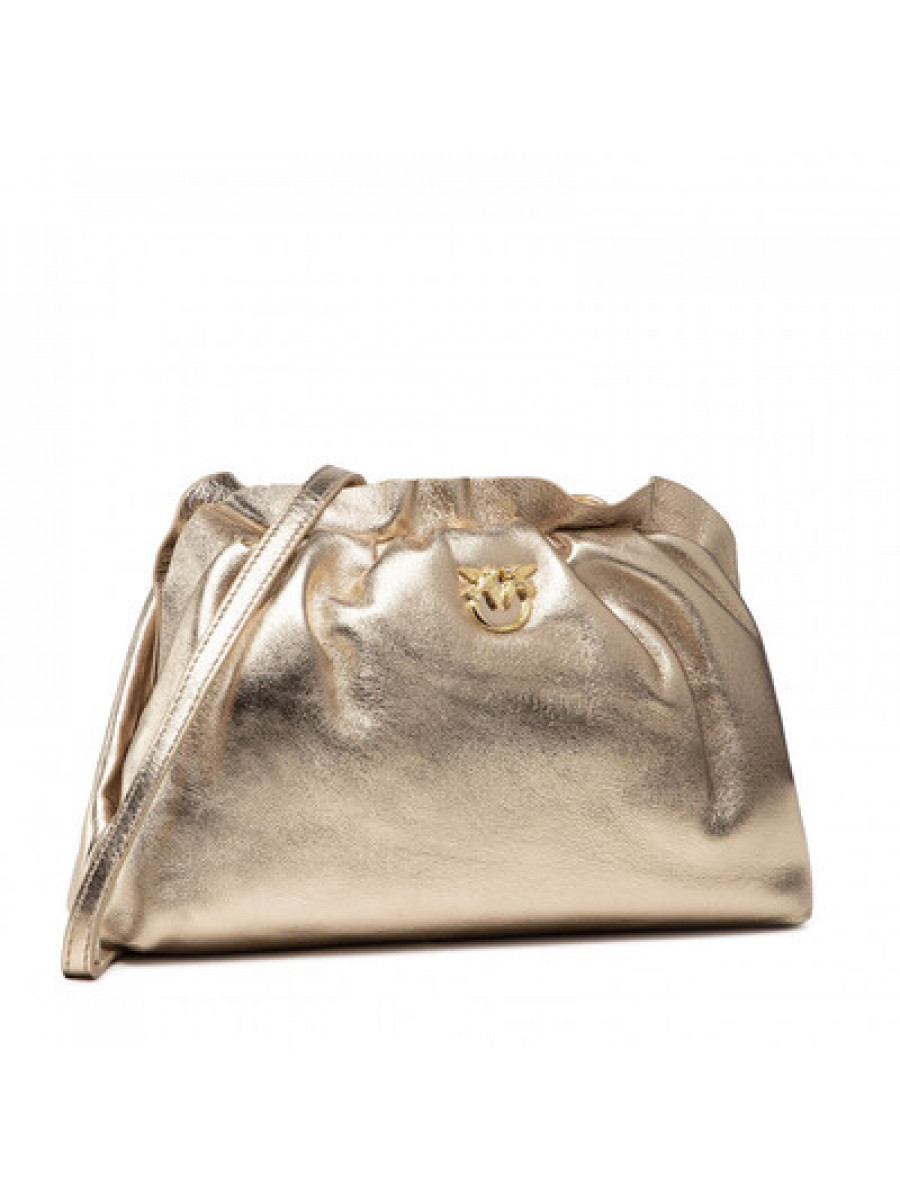 Сумка MINI CHAIN CLUTCH BAG FRAIMED – gold