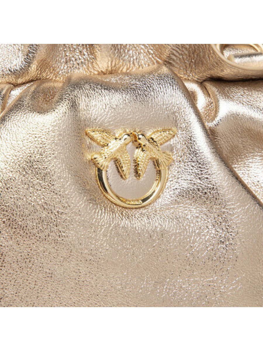 Сумка MINI CHAIN CLUTCH BAG FRAIMED – gold