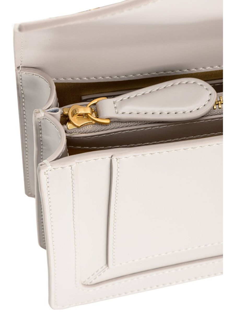 Сумка MINI DOUBLE P BAG ICON CLASSIQUE — creme