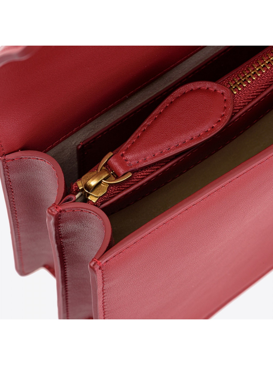 Сумка MINI LOVE BAG CLICK BAGUETTE — red