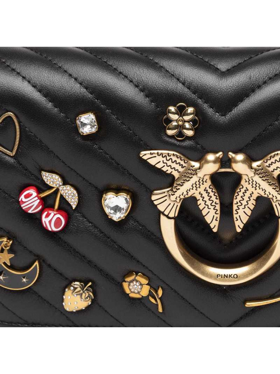 Сумка MINI LOVE BAG CLICK BAGUETTE MAGIC – BLACK