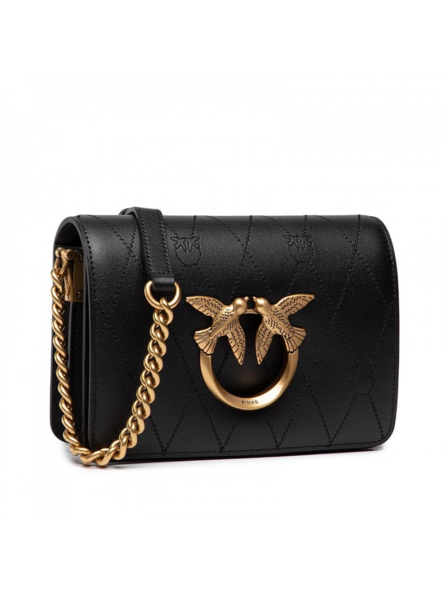 Сумка MINI LOVE BAG CLICK WAVE LOGO – black