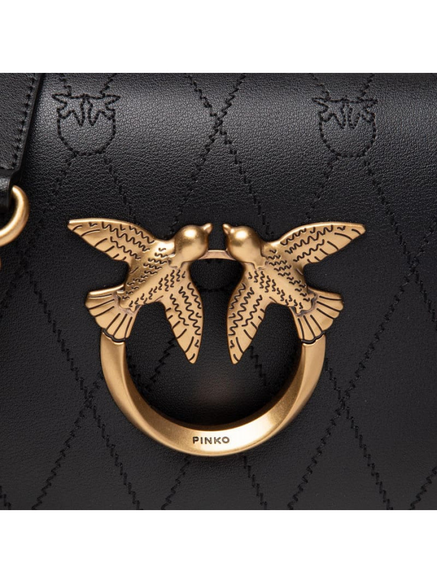 Сумка MINI LOVE BAG CLICK WAVE LOGO – black