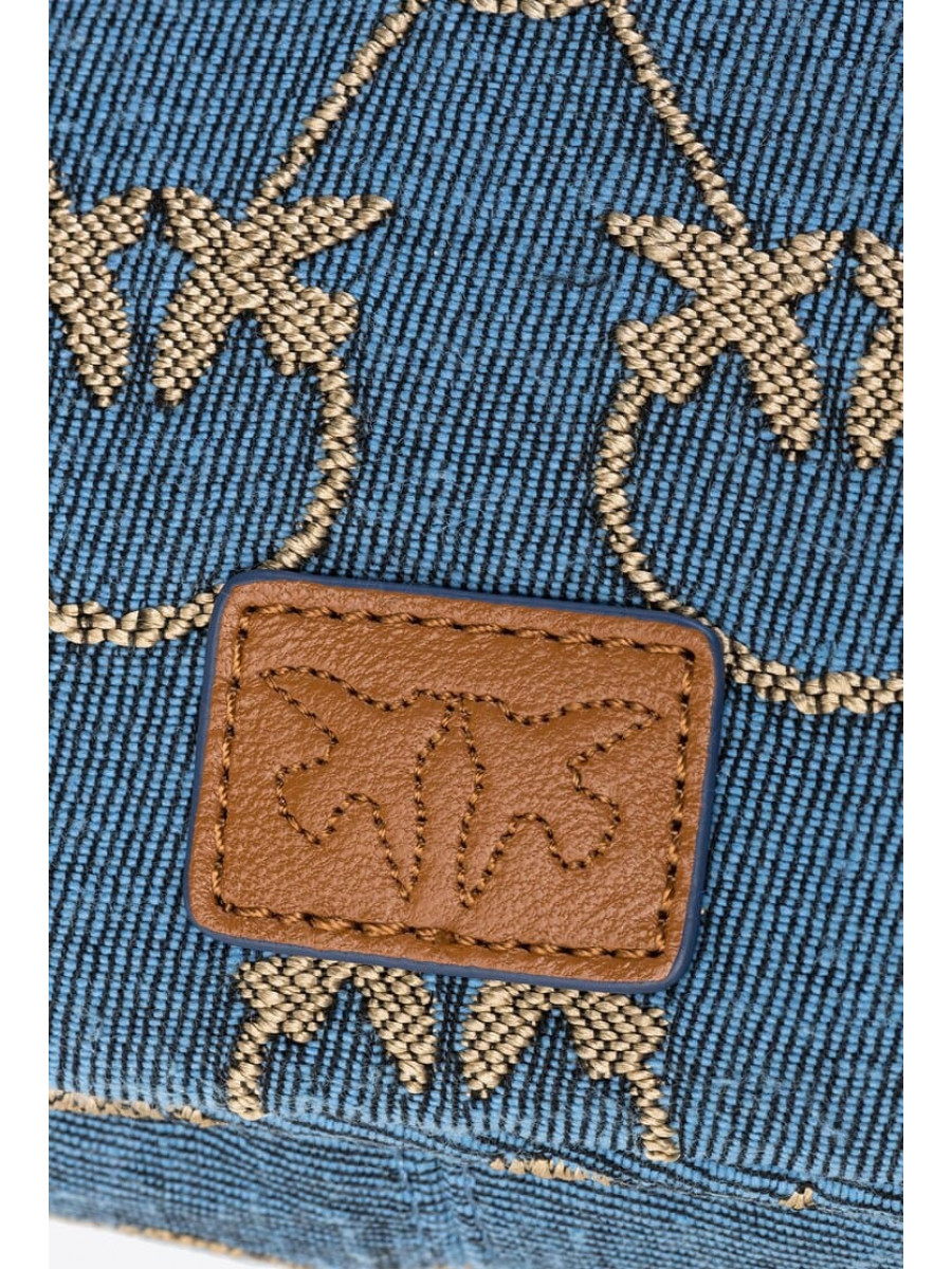 Сумка MINI LOVE BAG HALF MOON DENIM