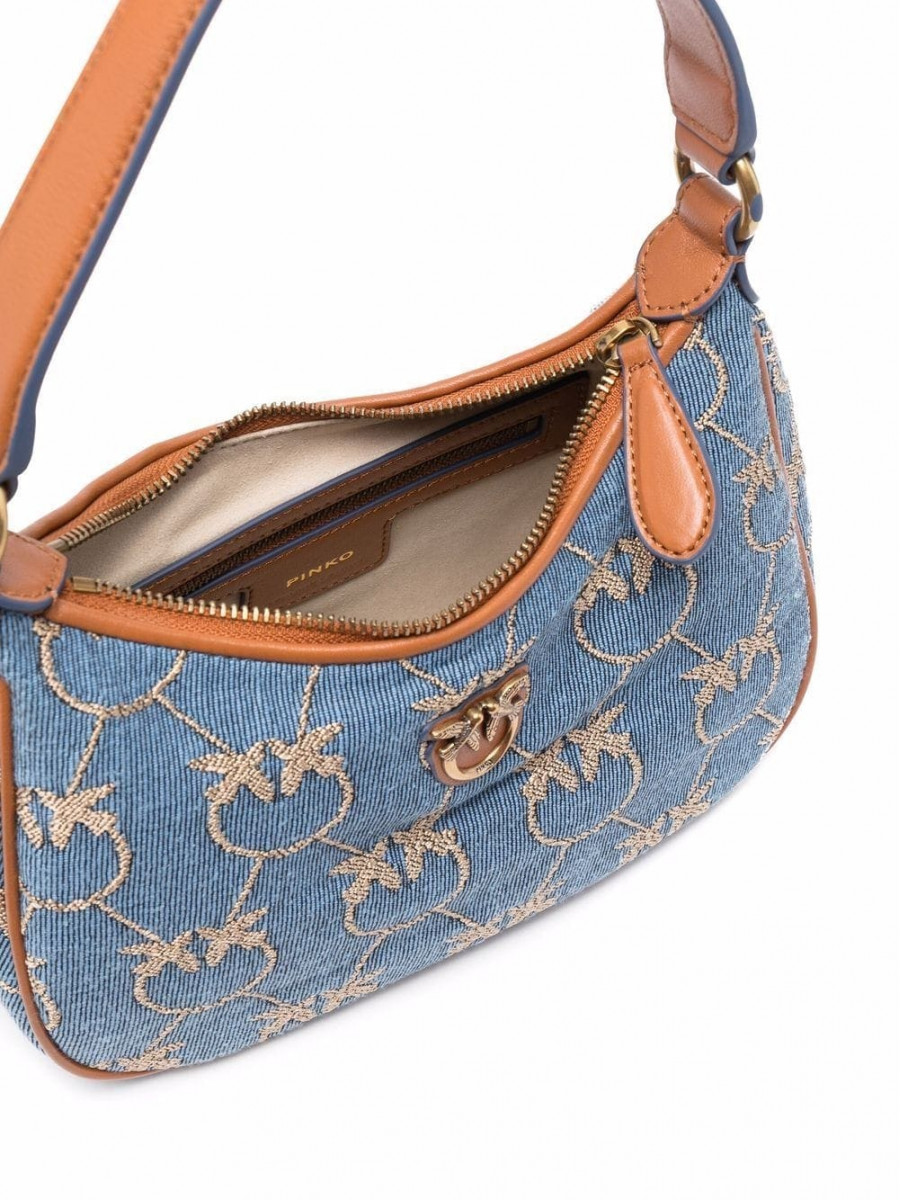 Сумка MINI LOVE BAG HALF MOON DENIM