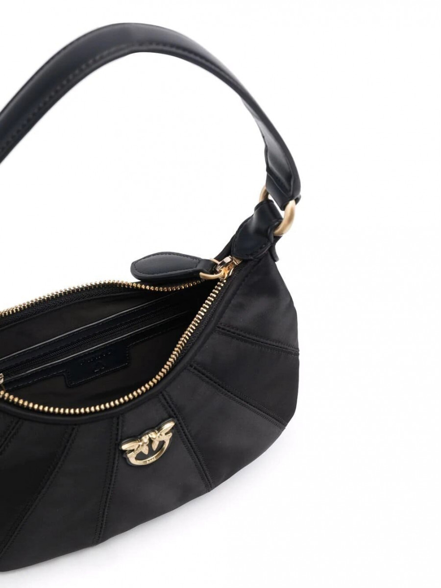 Сумка MINI LOVE BAG HALF MOON FULL COLOR — black