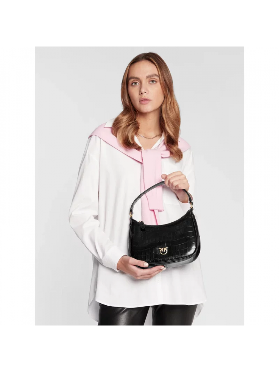 Сумка MINI LOVE BAG HALF MOON PURE SHAPES – black