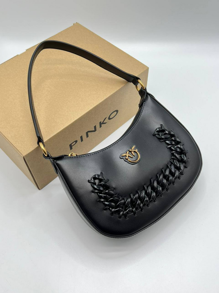 Сумка MINI LOVE BAG HALF MOON SIMPLY — black